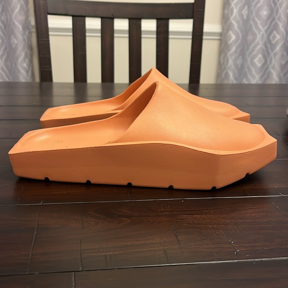 Nike Air Jordan Hex Slides Sandals Shoes DX6405 201 Amber Brown Womens Size 8 - Picture 3 of 12